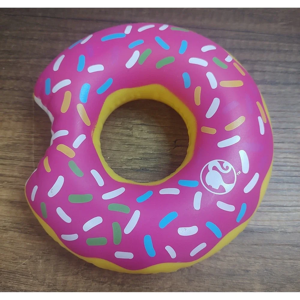 Barbie Mattel 2018 Big Donut Swim Ring Beach Party Accessory
